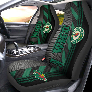 Minnesota Wild Car Seat Covers Custom Car Accessories - Gearcarcover - 1