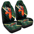 Minnesota Wild Car Seat Covers Goku Car Decorations For Fans - Gearcarcover - 3