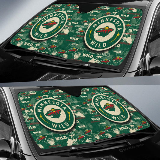 Minnesota Wild Car Sunshade Custom Car Accessories - Gearcarcover - 2