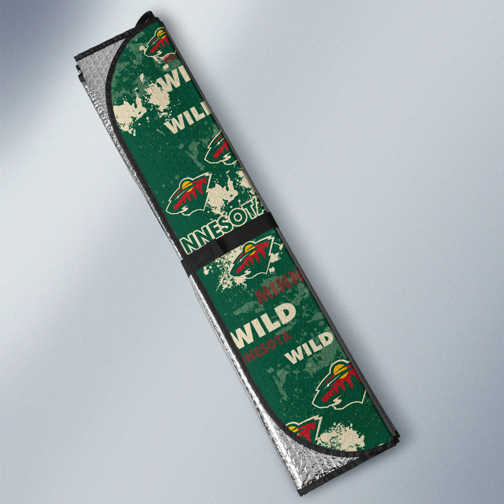 Minnesota Wild Car Sunshade Custom Car Accessories - Gearcarcover - 3