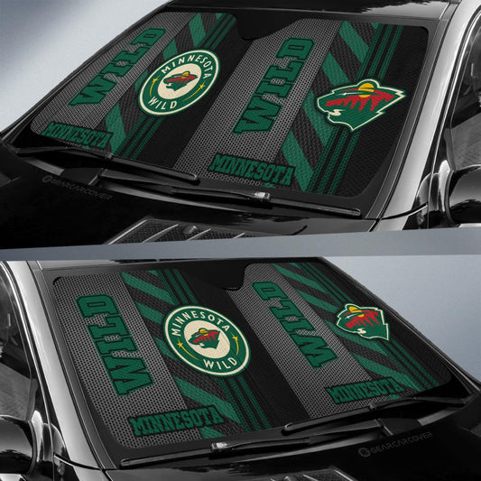 Minnesota Wild Car Sunshade Custom Car Accessories - Gearcarcover - 2