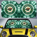 Minnesota Wild Car Sunshade Custom Tie Dye Car Accessories - Gearcarcover - 1