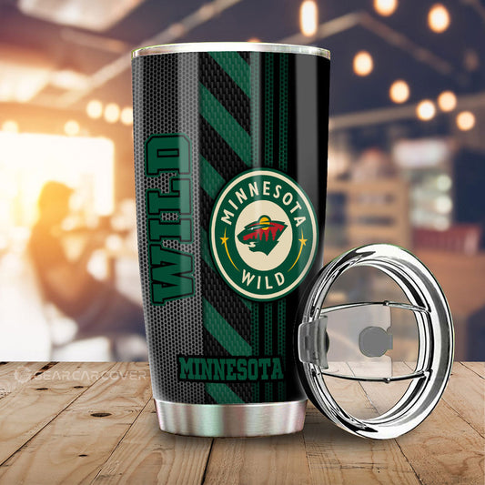 Minnesota Wild Tumbler Cup Custom Car Accessories - Gearcarcover - 2