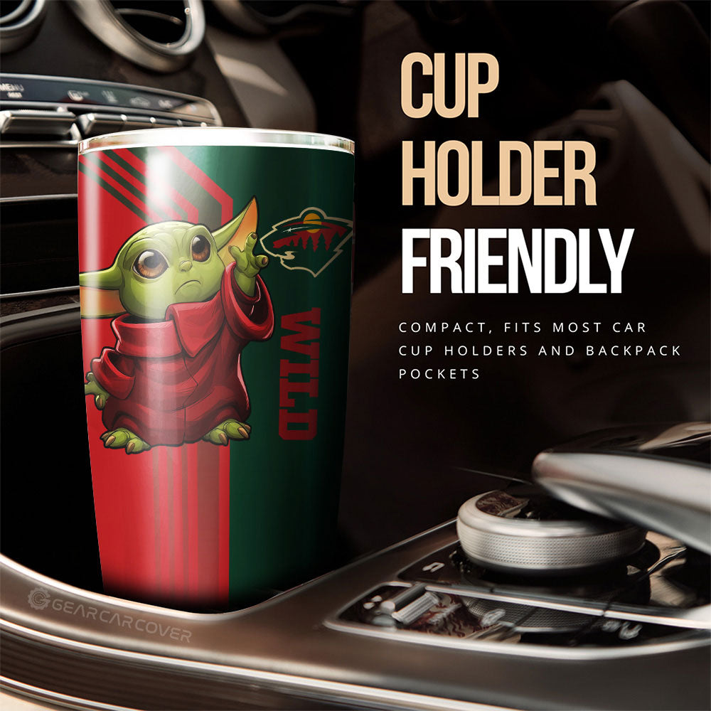 Minnesota Wild Tumbler Cup Custom Car Accessories - Gearcarcover - 3
