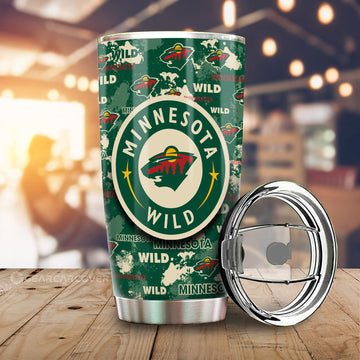Minnesota Wild Tumbler Cup Custom Car Accessories - Gearcarcover - 1