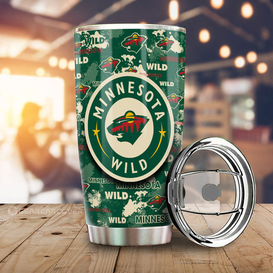 Minnesota Wild Tumbler Cup Custom Car Accessories - Gearcarcover - 1