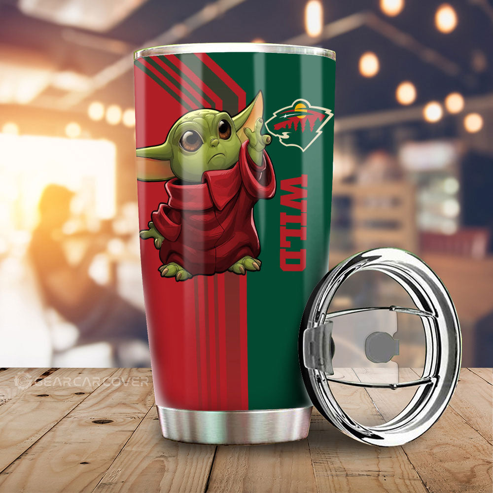 Minnesota Wild Tumbler Cup Custom Car Accessories - Gearcarcover - 1