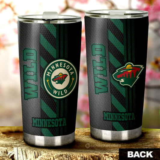 Minnesota Wild Tumbler Cup Custom Car Accessories - Gearcarcover - 1