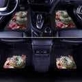 Mint Donuts Mix Flowers Car Floor Mats Custom Girly Pattern Car Accessories - Gearcarcover - 2