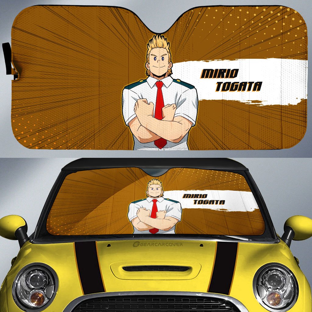 Mirio Togata Car Sunshade Custom For Fans - Gearcarcover - 1