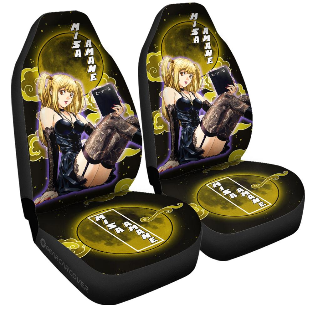 Misa Amane Car Seat Covers Custom Death Note Car Accessories - Gearcarcover - 3