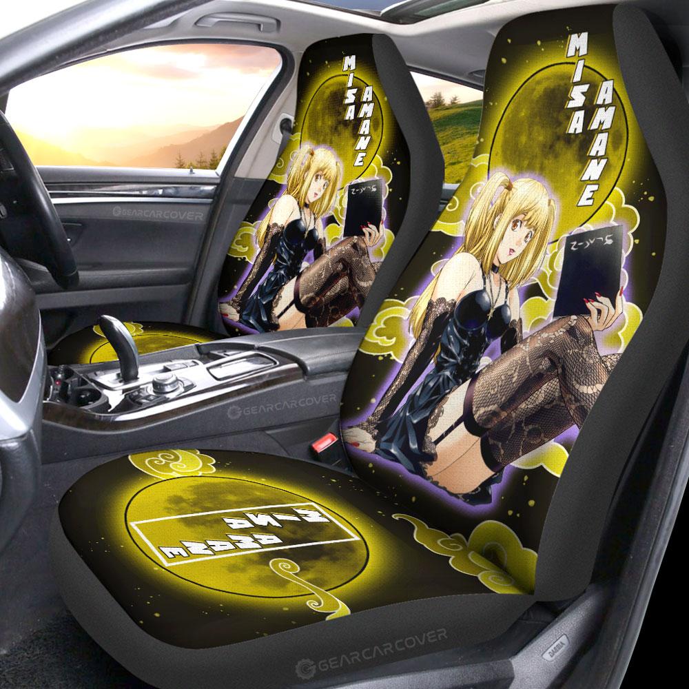 Misa Amane Car Seat Covers Custom Death Note Car Accessories - Gearcarcover - 2