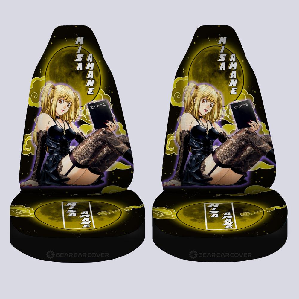 Misa Amane Car Seat Covers Custom Death Note Car Accessories - Gearcarcover - 4