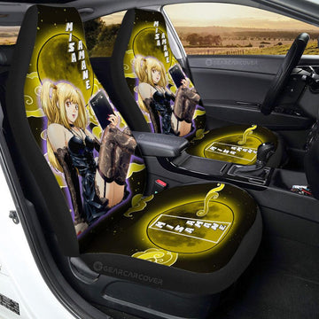 Misa Amane Car Seat Covers Custom Death Note Car Accessories - Gearcarcover - 1