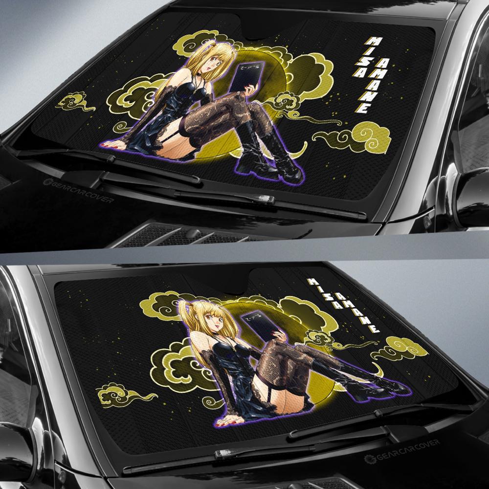 Misa Amane Car Sunshade Custom Death Note Car Accessories - Gearcarcover - 2