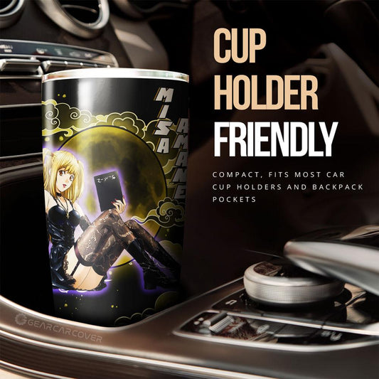 Misa Amane Tumbler Cup Custom Death Note Car Accessories - Gearcarcover - 2