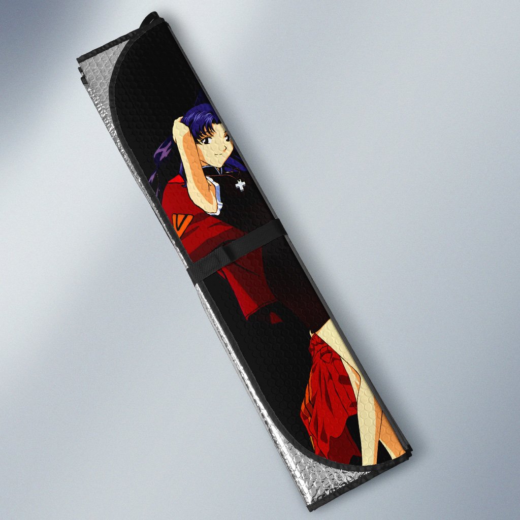 Misato Katsuragi Car Sunshade Custom NGE - Gearcarcover - 3