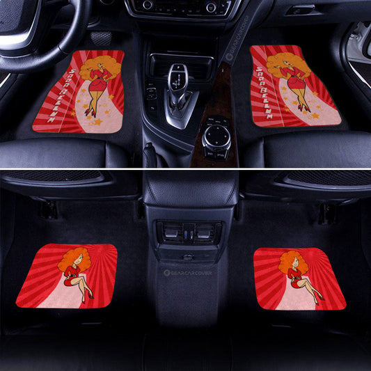 Miss Sara Bellum The Powerpuff Girls Car Floor Mats Custom Car Accessories - Gearcarcover - 2