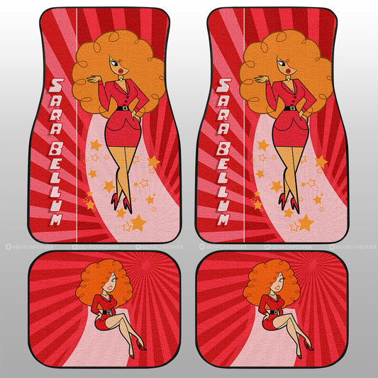 Miss Sara Bellum The Powerpuff Girls Car Floor Mats Custom Car Accessories - Gearcarcover - 1