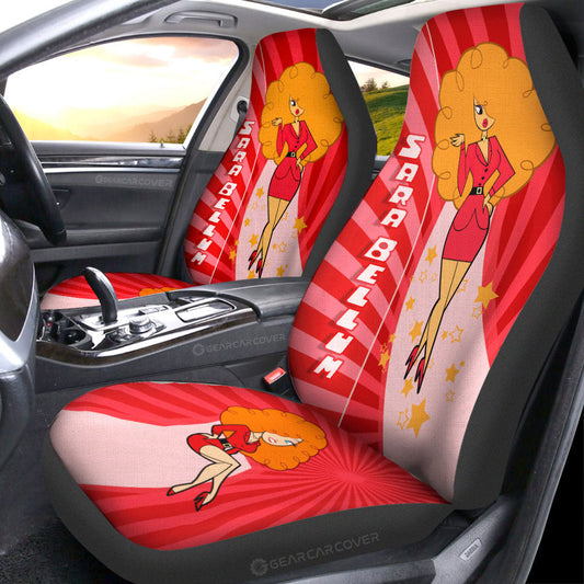 Miss Sara Bellum The Powerpuff Girls Car Seat Covers Custom Car Accessories - Gearcarcover - 1
