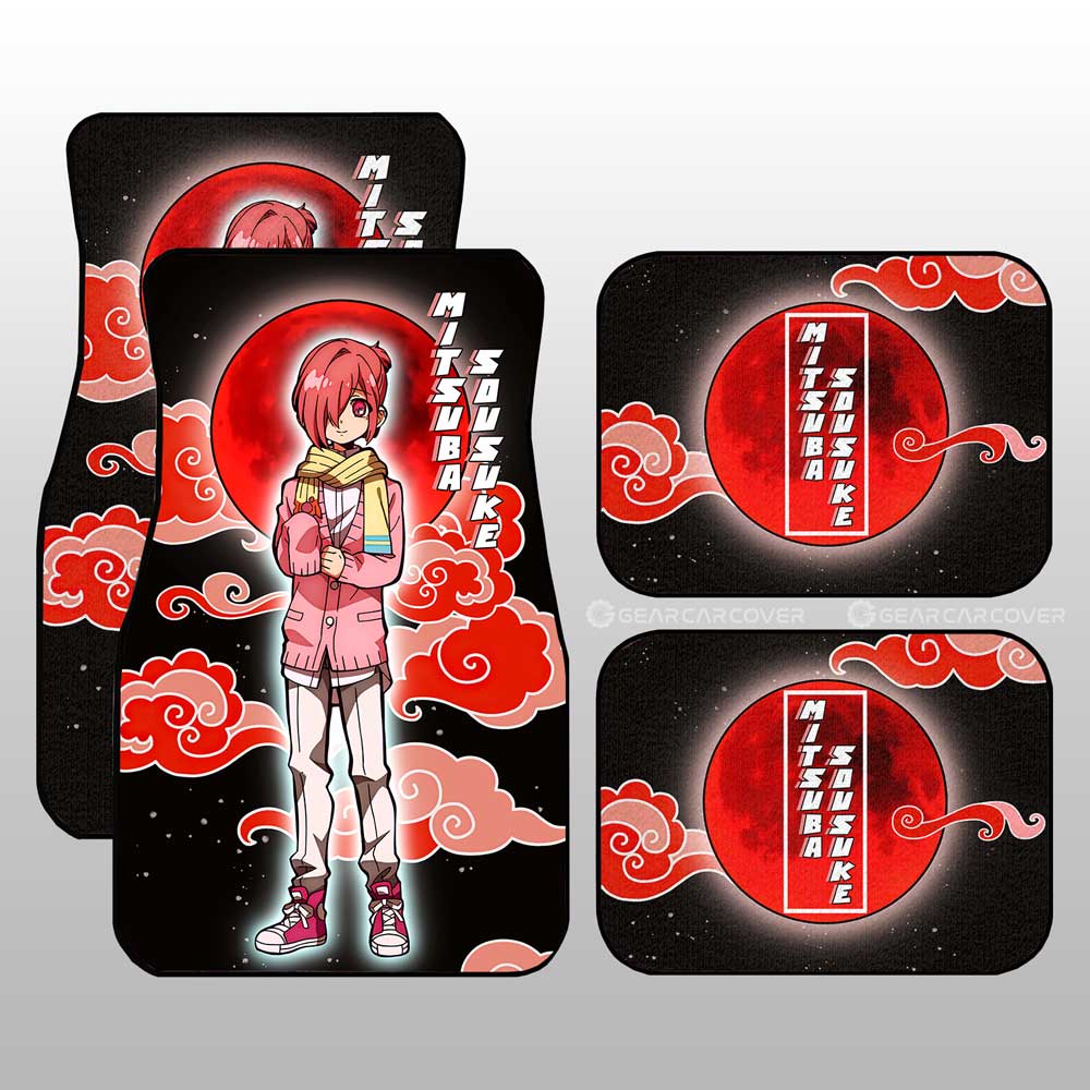Mitsuba Sousuke Car Floor Mats Custom Hanako-kun - Gearcarcover - 1
