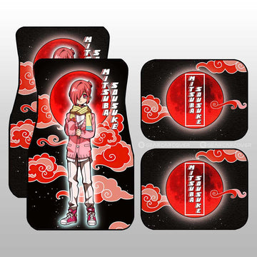 Mitsuba Sousuke Car Floor Mats Custom Hanako-kun - Gearcarcover - 1