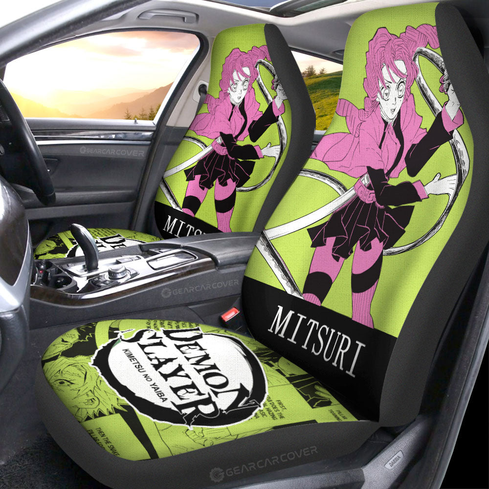 Mitsuri Kanroj Car Seat Covers Custom Car Accessories - Gearcarcover - 4