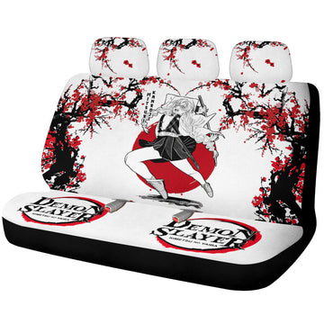 Mitsuri Kanroji Car Back Seat Covers Custom Japan Style Car Accessories - Gearcarcover - 1