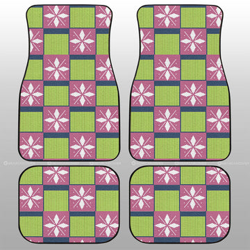 Mitsuri Kanroji Car Floor Mats Custom Anime Car Accessories - Gearcarcover - 1
