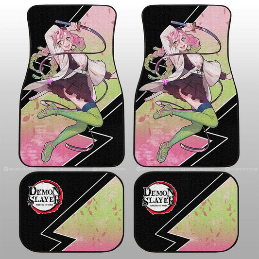 Mitsuri Kanroji Car Floor Mats Custom Car Accessories - Gearcarcover - 2