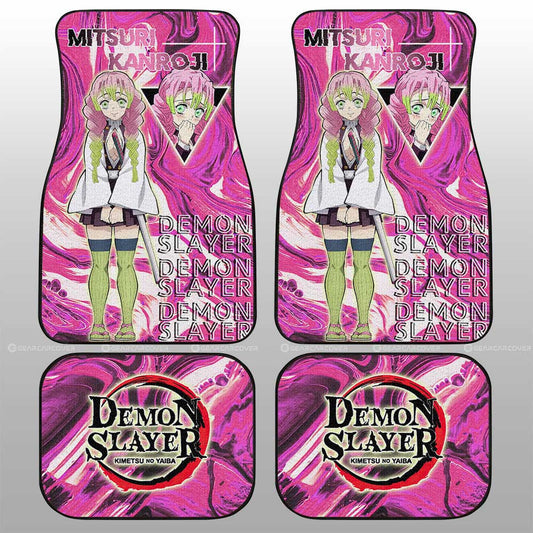 Mitsuri Kanroji Car Floor Mats Custom Car Accessories - Gearcarcover - 1