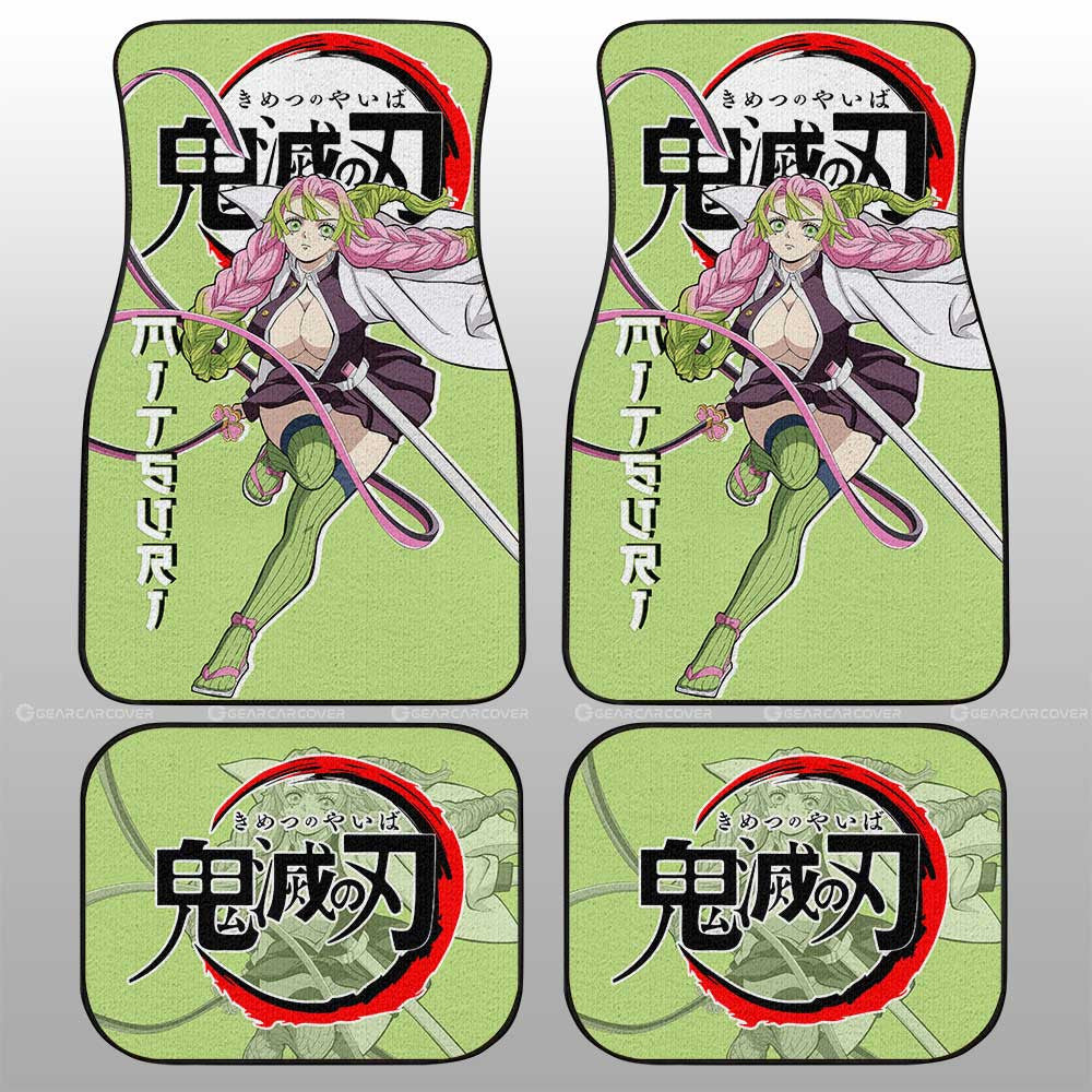 Mitsuri Kanroji Car Floor Mats Custom Car Accessories - Gearcarcover - 1