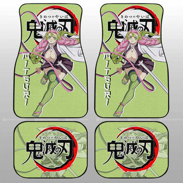 Mitsuri Kanroji Car Floor Mats Custom Car Accessories - Gearcarcover - 1