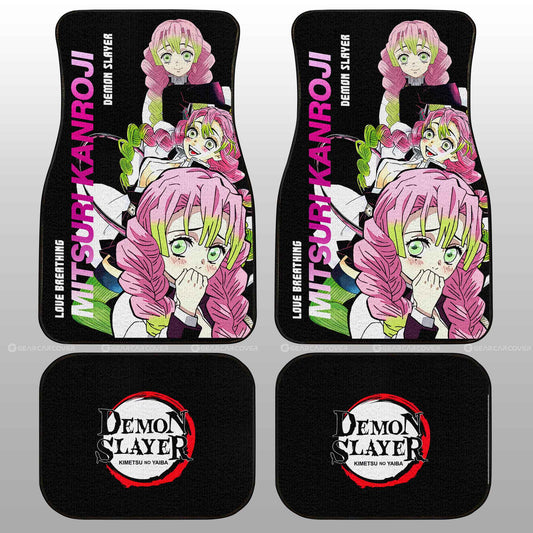Mitsuri Kanroji Car Floor Mats Custom - Gearcarcover - 2
