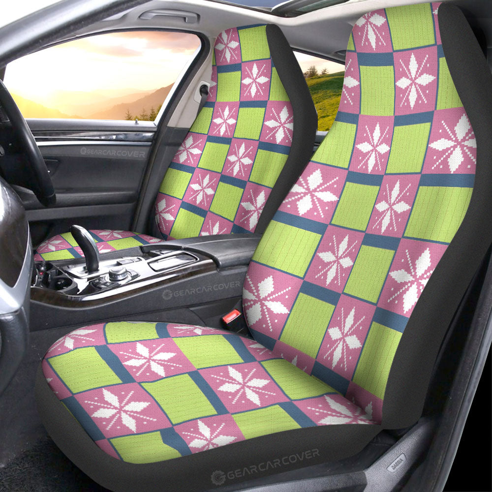 Mitsuri Kanroji Car Seat Covers Custom Anime Car Accessories 5705