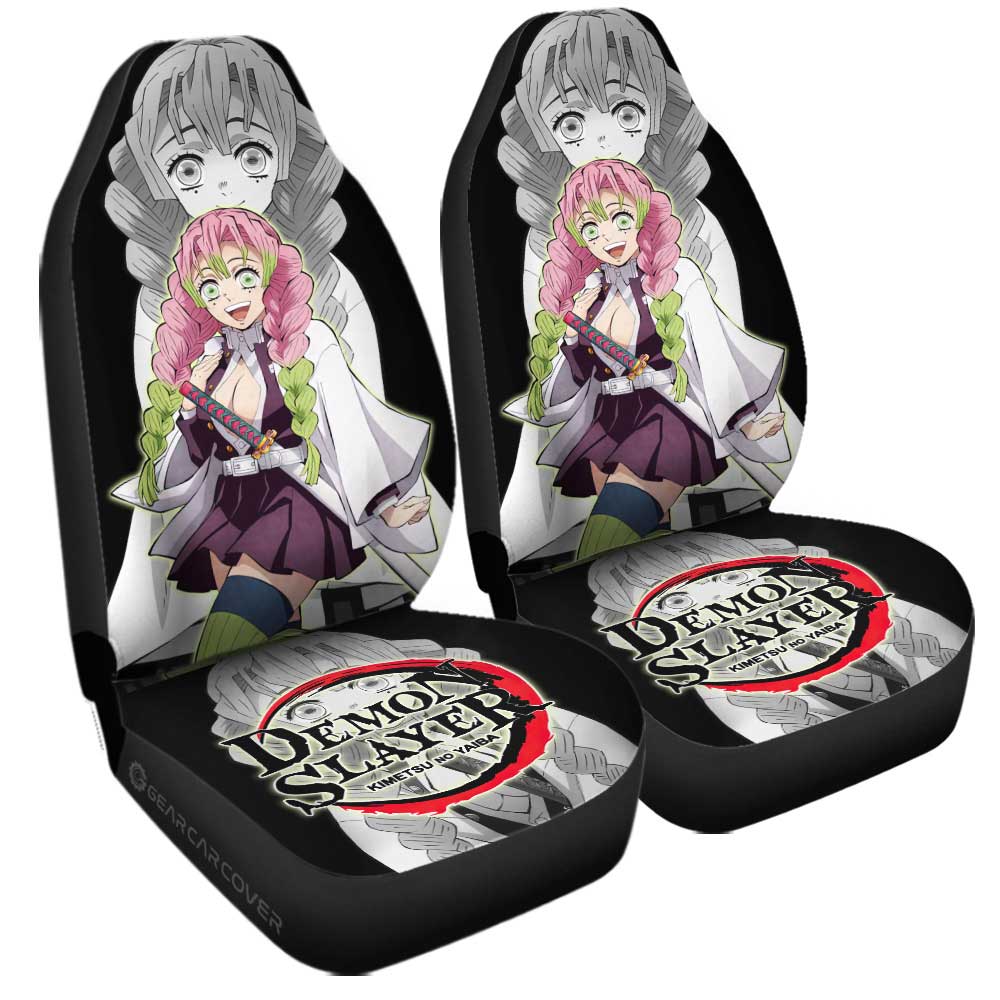 Mitsuri Kanroji Car Seat Covers Custom Car Accessories - Gearcarcover - 3