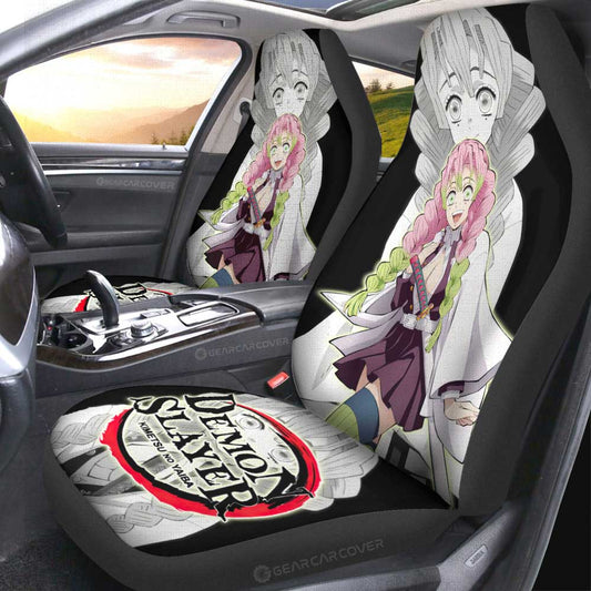 Mitsuri Kanroji Car Seat Covers Custom Car Accessories - Gearcarcover - 1