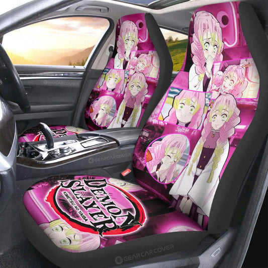 Mitsuri Kanroji Car Seat Covers Custom - Gearcarcover - 2