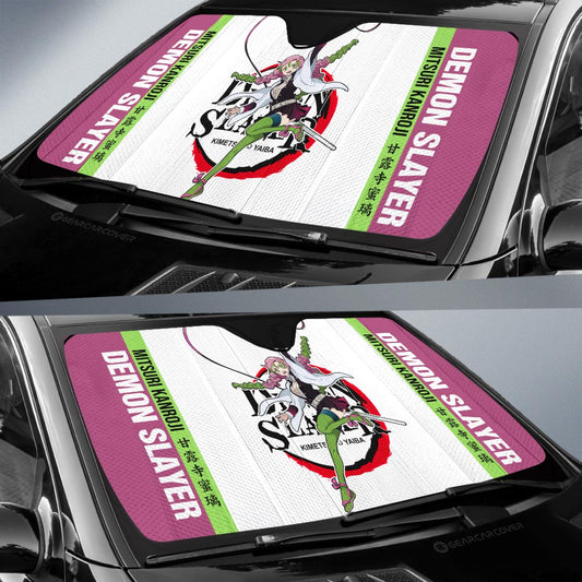 Mitsuri Kanroji Car Sunshade Custom Car Accessories For Fans - Gearcarcover - 2