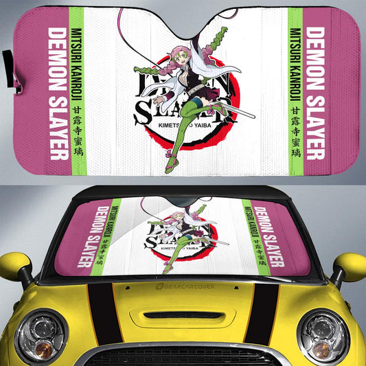 Mitsuri Kanroji Car Sunshade Custom Car Accessories For Fans - Gearcarcover - 1