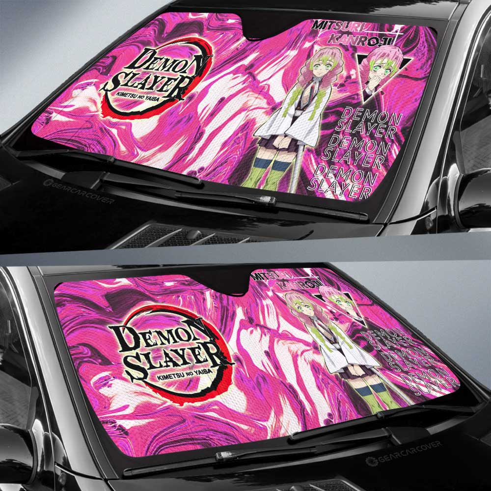 Mitsuri Kanroji Car Sunshade Custom Car Accessories - Gearcarcover - 2