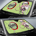 Mitsuri Kanroji Car Sunshade Custom Car Accessories - Gearcarcover - 2