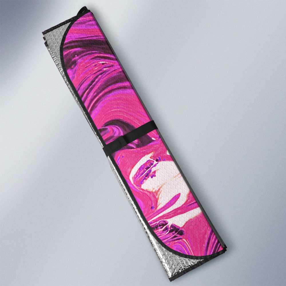 Mitsuri Kanroji Car Sunshade Custom Car Accessories - Gearcarcover - 3