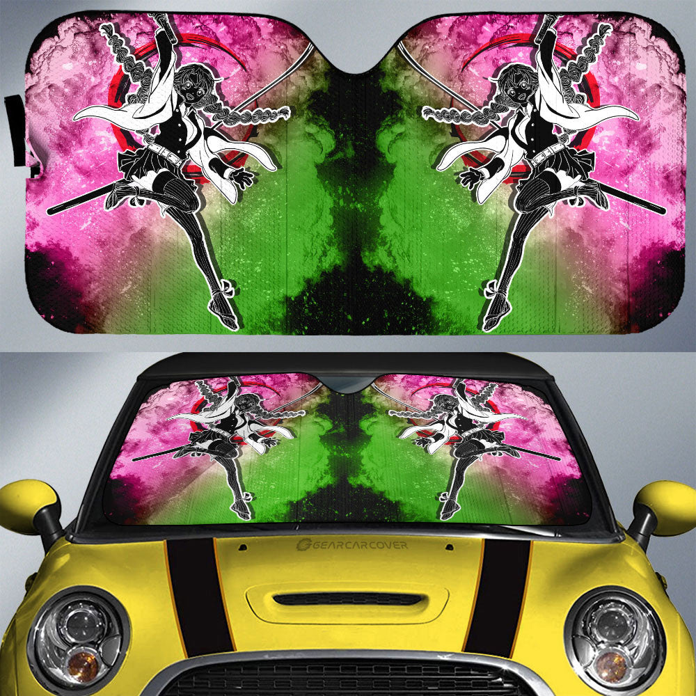 Mitsuri Kanroji Car Sunshade Custom Car Accessories - Gearcarcover - 1