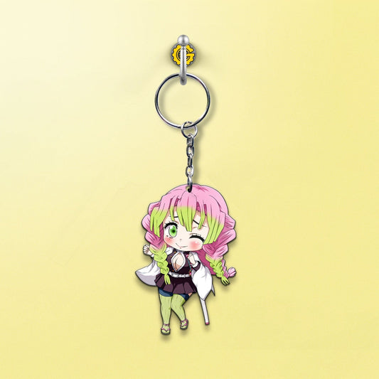 Mitsuri Kanroji Keychain Custom Car Accessories - Gearcarcover - 2