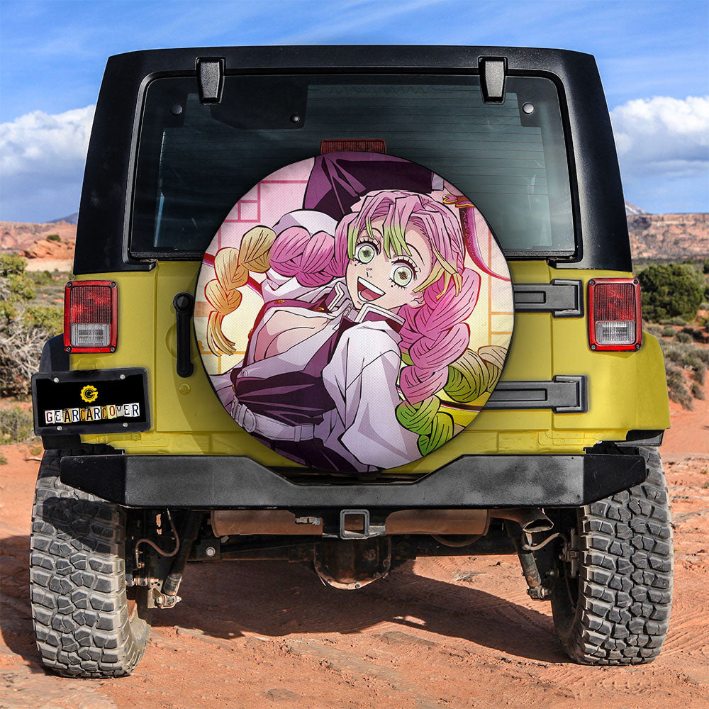 Mitsuri Kanroji Spare Tire Cover Custom Car Accessoriess - Gearcarcover - 3