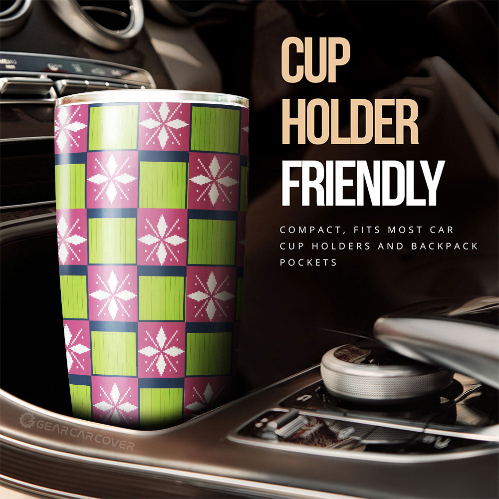 Mitsuri Kanroji Tumbler Cup Custom Anime Car Accessories - Gearcarcover - 3