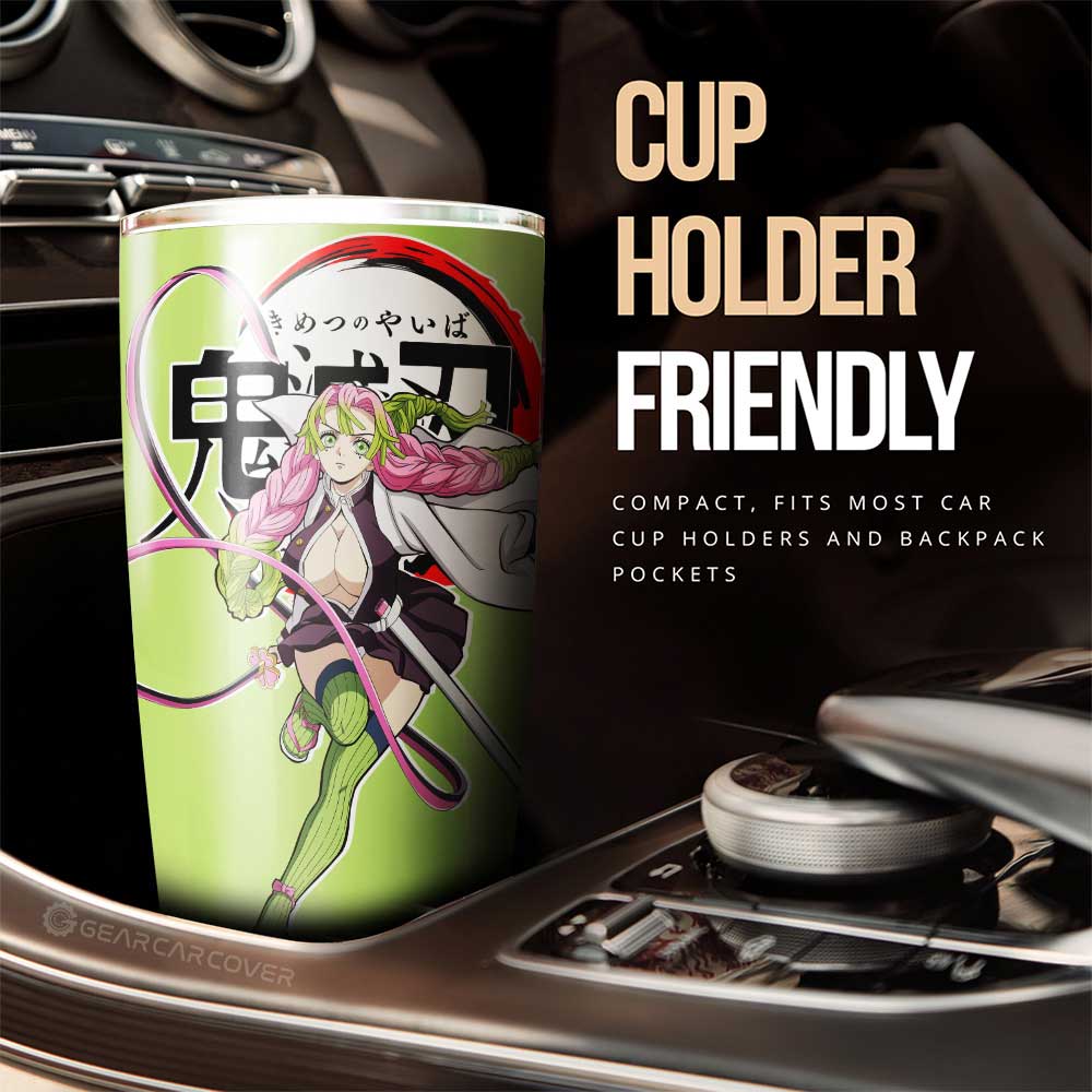 Mitsuri Kanroji Tumbler Cup Custom Car Accessories - Gearcarcover - 3