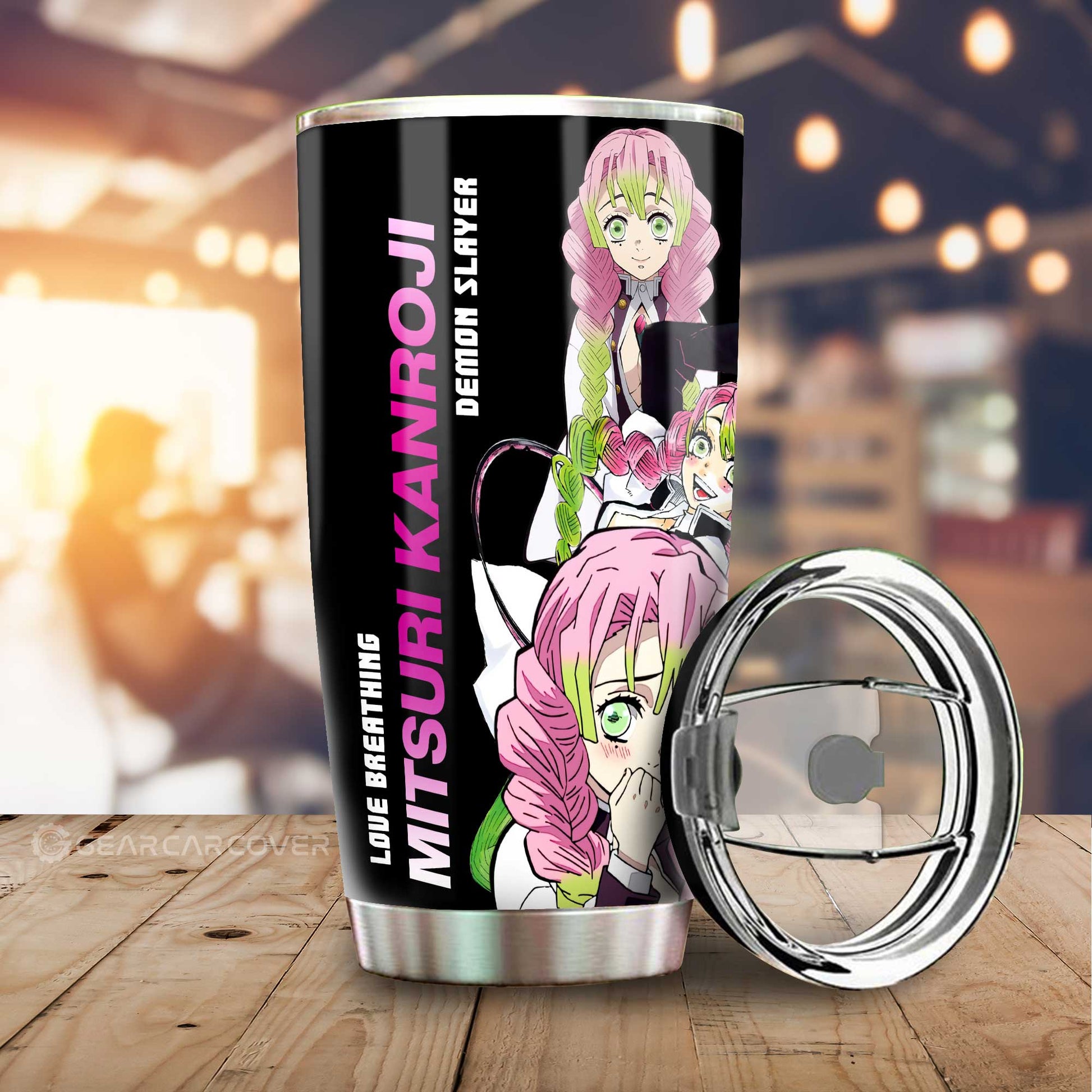 Mitsuri Kanroji Tumbler Cup Custom - Gearcarcover - 1