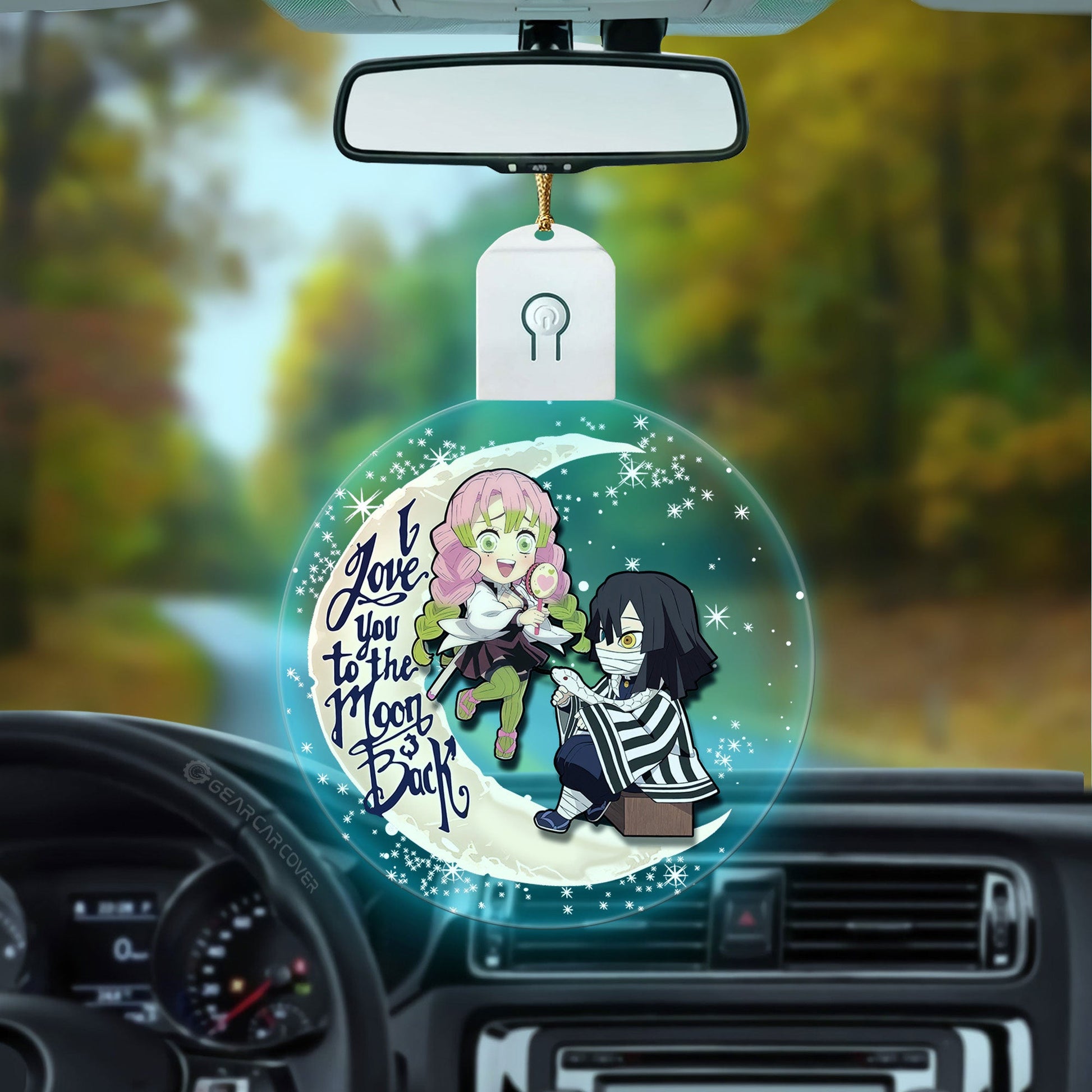 Mitsuri Obanai Led Ornament Custom Car Decorations - Gearcarcover - 3